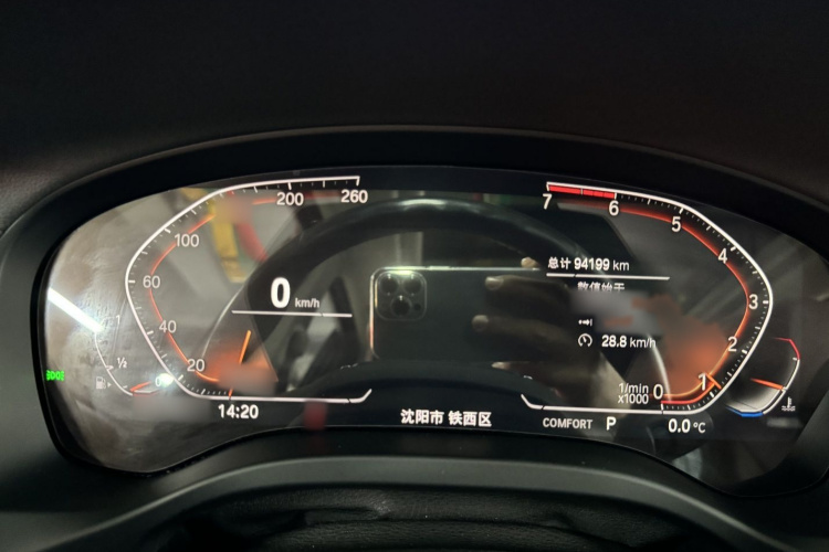 宝马X3 2020款 xDrive28i 豪华套装中控内饰7006