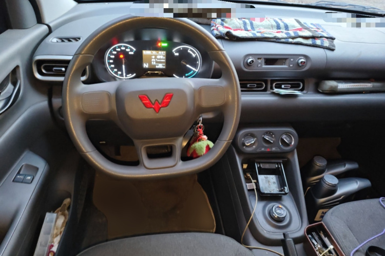 五菱汽车 五菱宏光新能源 2024款 纯电版 300KM 实用型中控内饰13