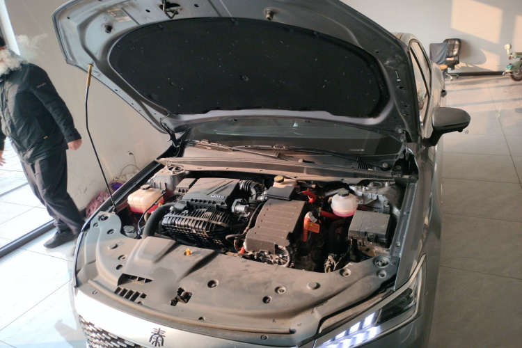 比亚迪 秦PLUS 2024款 荣耀版 DM-i 55KM领先型机舱底盘24