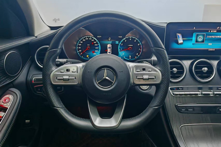 奔驰C级 2020款 C 200 L 时尚型运动版中控内饰13