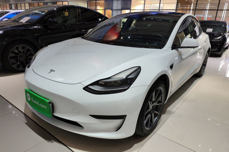 特斯拉 Model 3 2021款 标准续航后驱升级版 3D6车身外观1