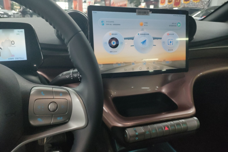 比亚迪 海豚 2024款 荣耀版 420km 时尚版中控内饰12