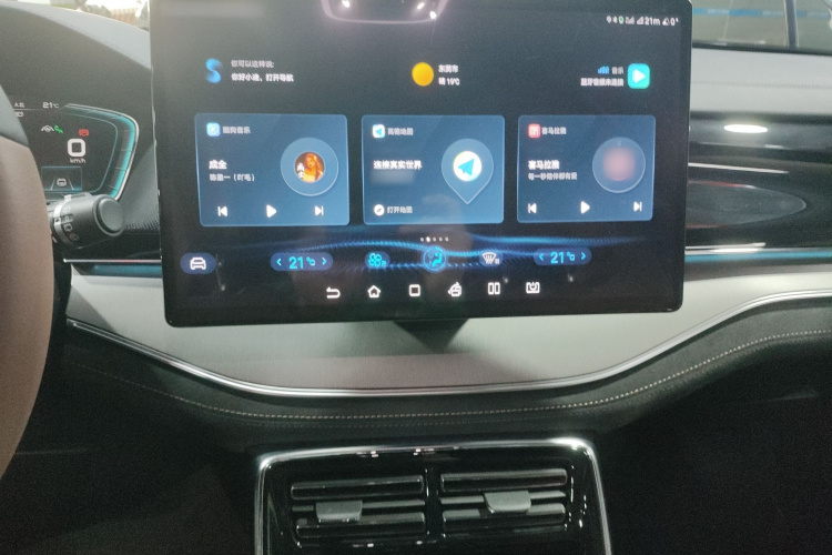 比亚迪 唐新能源 2021款 DM-i 112KM 尊荣型局部细节16