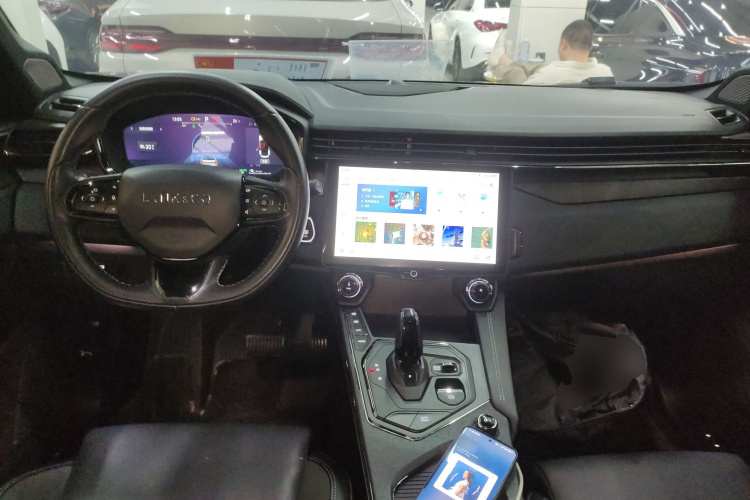 领克01 EM-P 2021款 1.5TD PHEV Halo中控内饰12