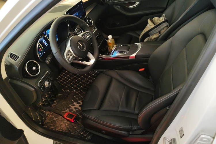 奔驰C级 2020款 C 200 L 时尚型运动版中控内饰19