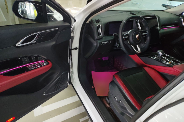 红旗HS3 2023款 1.5T 两驱善为版中控内饰7003