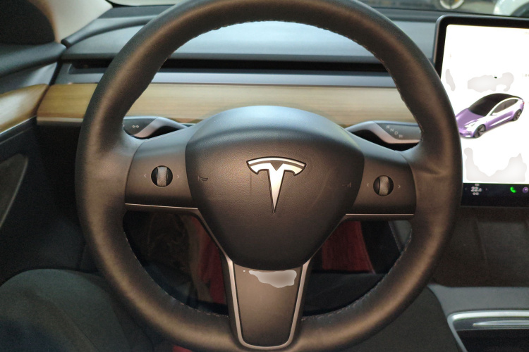 特斯拉 Model 3 2021款 标准续航后驱升级版 3D6中控内饰13