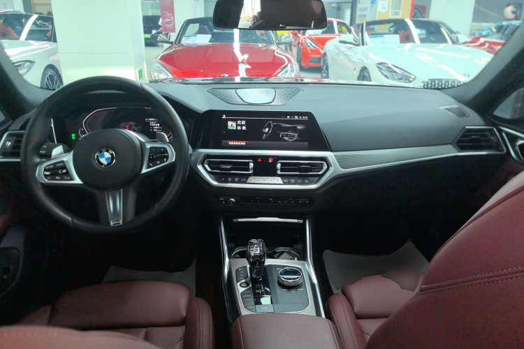 宝马4系 2022款 430i Gran Coupe M运动曜夜套装中控内饰12