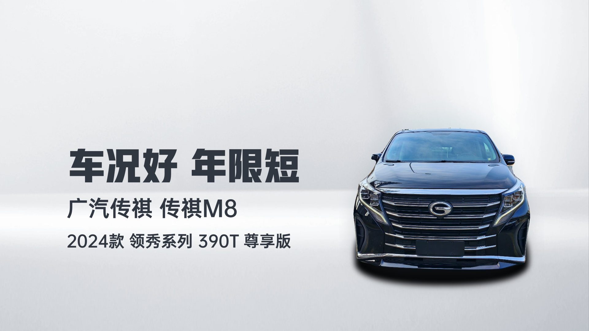 广汽传祺 传祺M8 2024款 领秀系列 390T 尊享版解读2