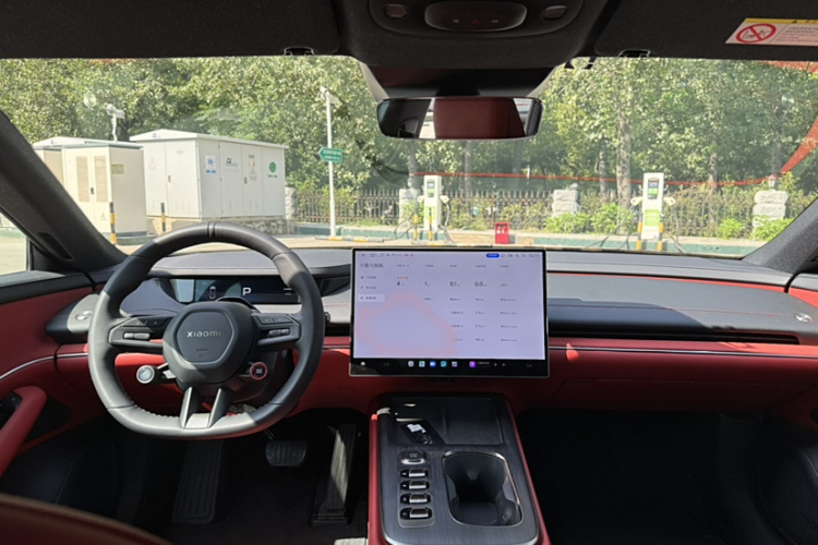 小米汽车 小米SU7 2024款 后驱超长续航高阶智驾Pro版中控内饰7001