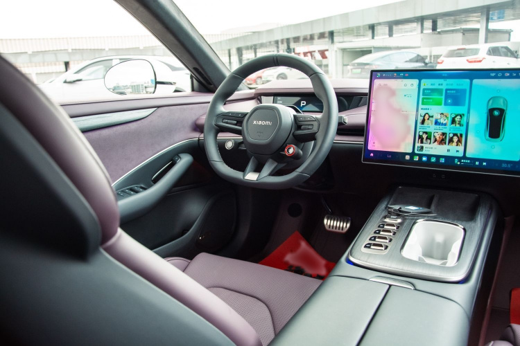 小米汽车 小米SU7 2024款 四驱超长续航高阶智驾Max版中控内饰7002