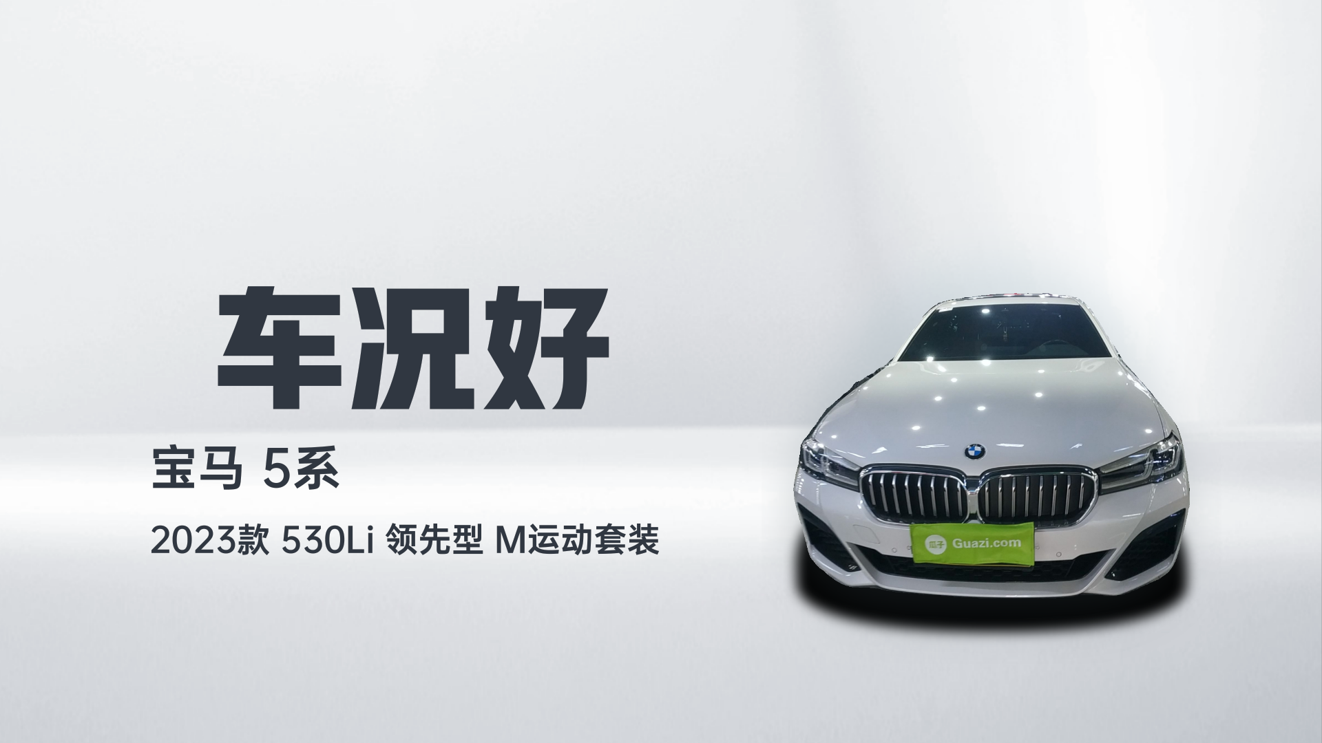 宝马5系 2023款 530Li 领先型 M运动套装解读2