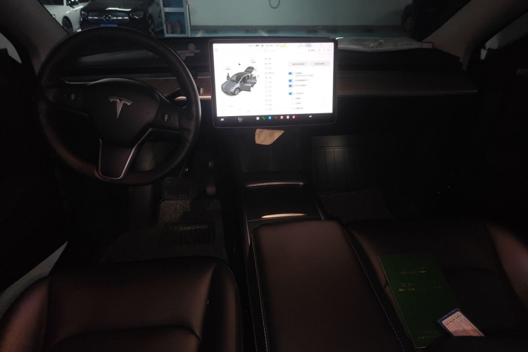 特斯拉 Model Y 2021款 长续航全轮驱动版中控内饰12