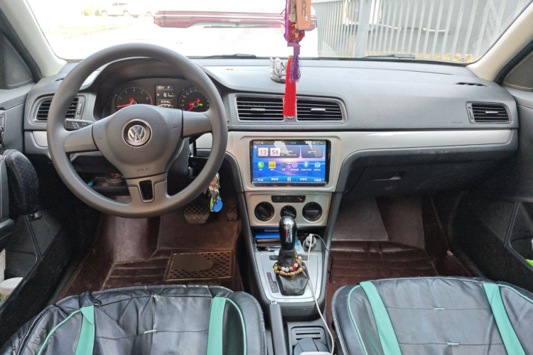 大众 朗逸 2015款 1.6L 自动风尚版中控内饰12