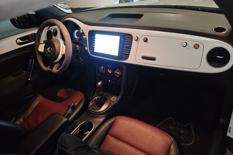 大众 甲壳虫 2014款 1.2TSI 时尚型中控内饰12