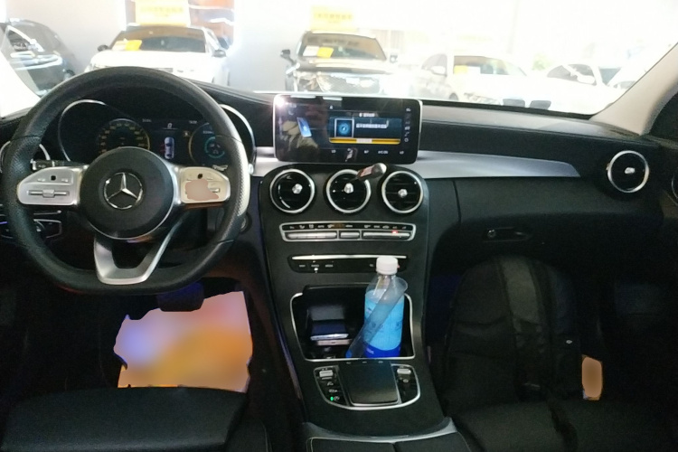 奔驰C级 2021款 C 200 L 时尚型运动版中控内饰12