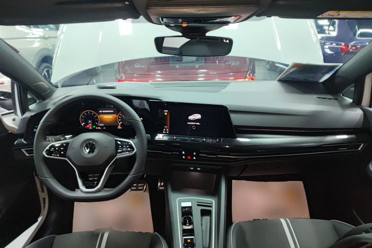 大众 高尔夫 2023款 改款 280TSI DSG R-Line中控内饰7002