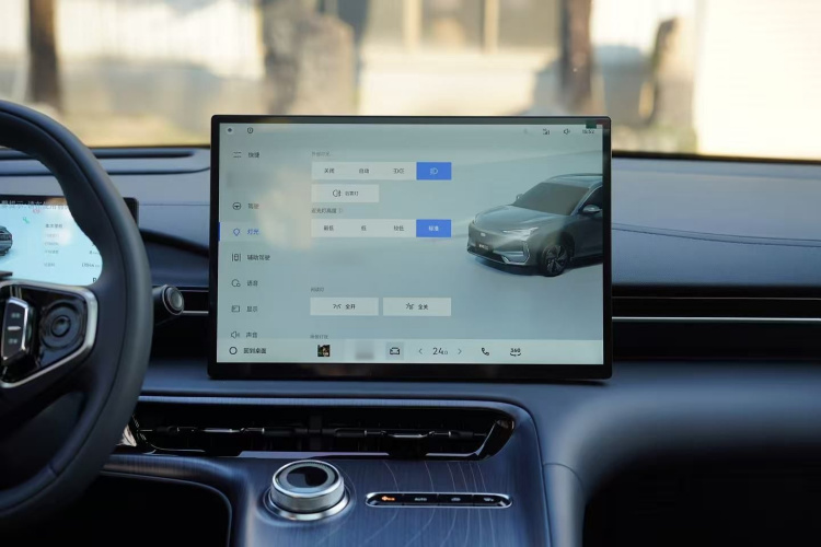 吉利银河 银河E5 2024款 530km 星舰版中控内饰7015