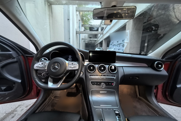 奔驰C级 2021款 C 260 L 运动星耀臻藏版中控内饰7003