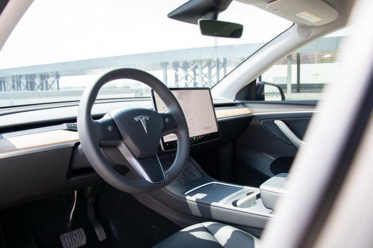 特斯拉 Model Y 2022款 后轮驱动版中控内饰7005