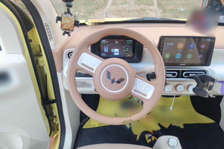 五菱汽车 宏光MINIEV 2024款 第三代 215km 青春版中控内饰13