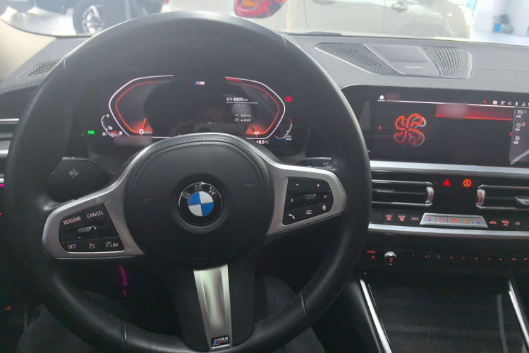 宝马3系 2022款 325Li M运动套装中控内饰12