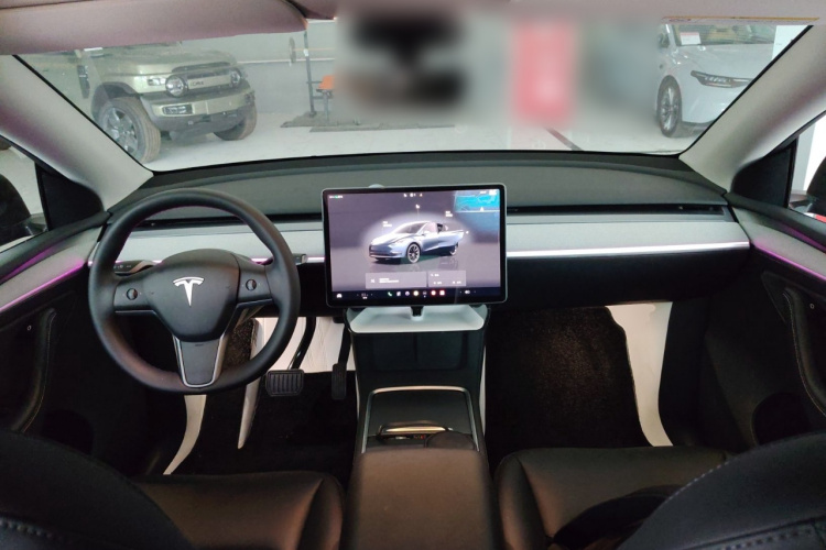 特斯拉 Model Y 2024款 长续航全轮驱动版中控内饰12