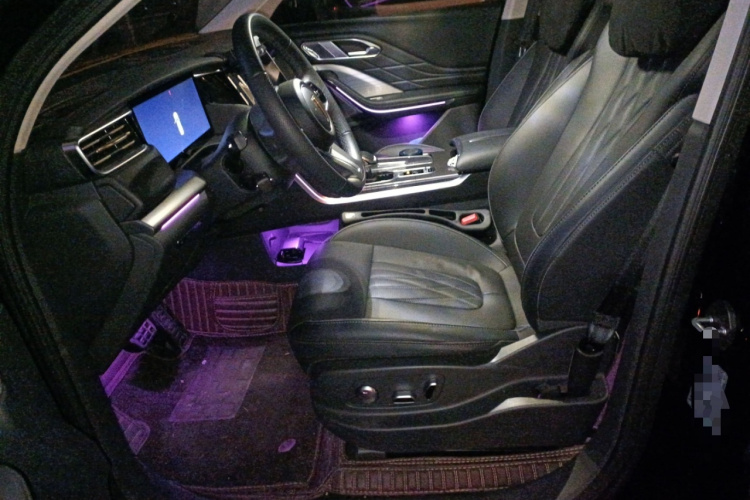 红旗HS7 PHEV 2024款 2.0T PHEV 四驱旗畅版 7座中控内饰19