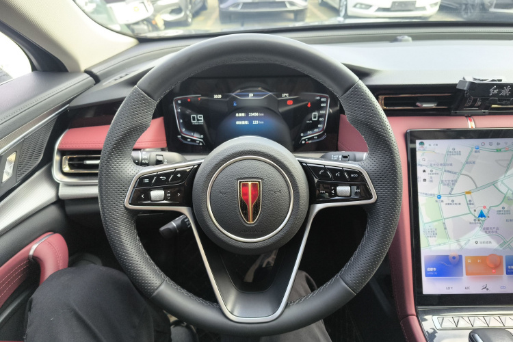 红旗H5 2023款 1.5T DCT智联旗韵版中控内饰13