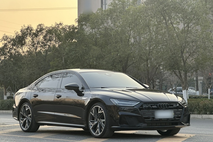 奥迪A7L 2024款 45 TFSI quattro S-line 黑武士版车身外观6004