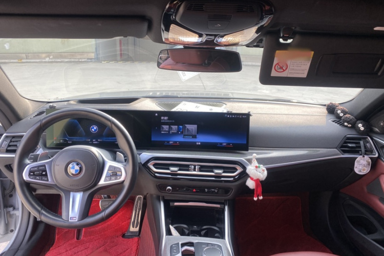 宝马4系 2023款 430i M运动曜夜套装中控内饰7003