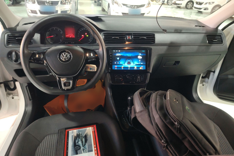 大众 桑塔纳 2021款 1.5L 自动风尚版中控内饰7002