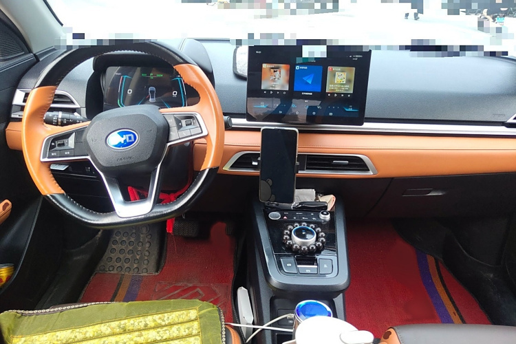 比亚迪e2 2021款 豪华型中控内饰7002