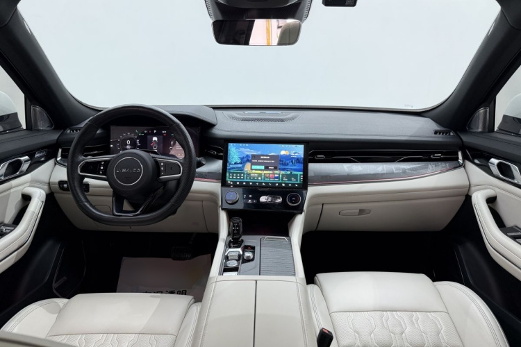 领克09 EM-P 2021款 2.0T PHEV Ultra 七座中控内饰12