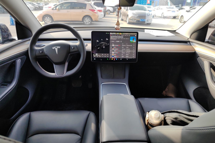 特斯拉 Model Y 2021款 标准续航后驱版中控内饰12