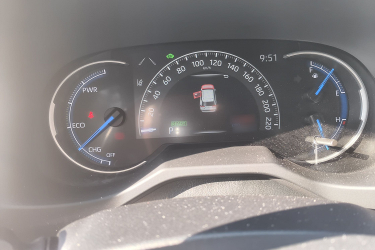 丰田 RAV4荣放 2020款 双擎 2.5L E-CVT四驱精英PLUS版局部细节14