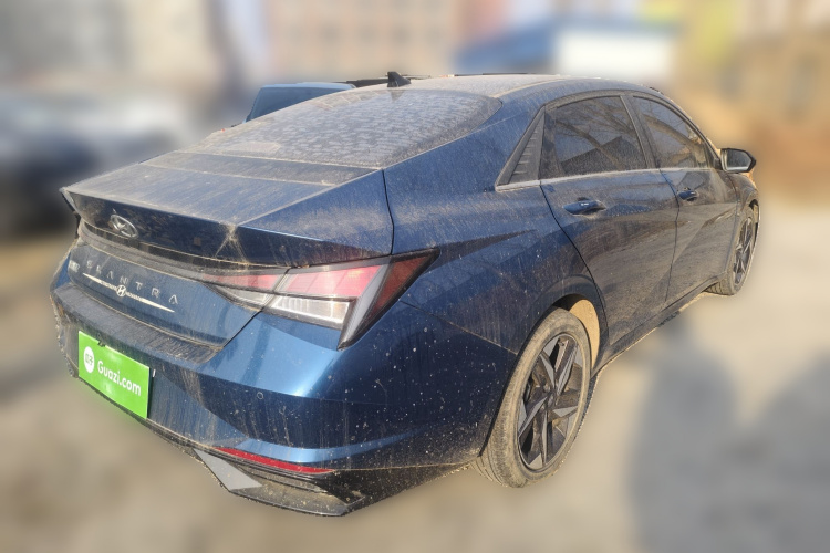 现代 伊兰特 2021款 1.5L CVT GLX精英版车身外观7