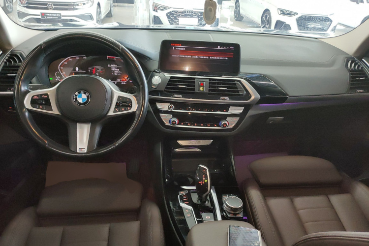 宝马X3 2021款 改款 xDrive28i M运动套装中控内饰12