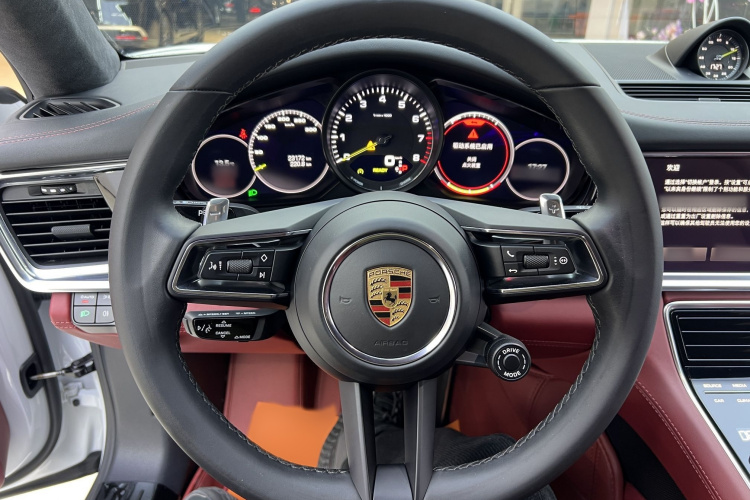 保时捷 Panamera新能源 2021款 Panamera 4 E-Hybrid 2.9T中控内饰7002