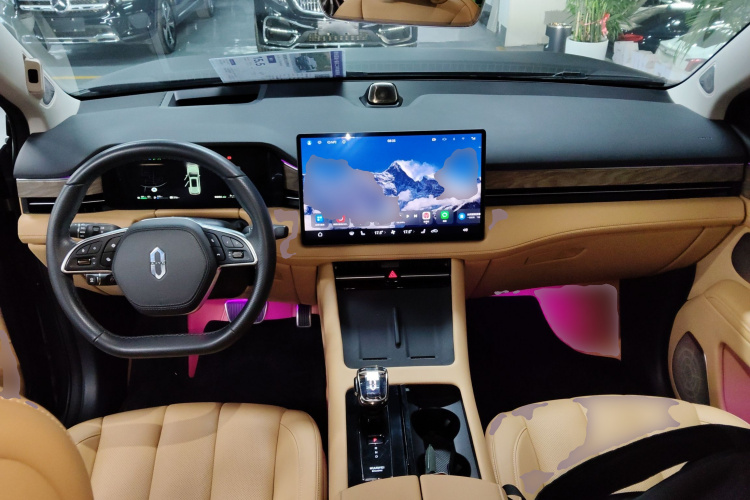 鸿蒙智行 问界M7 2022款 1.5T 后驱舒适版中控内饰12