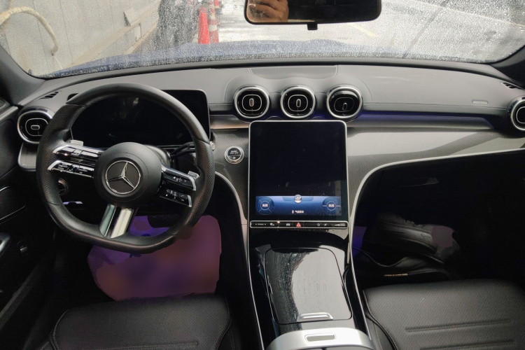 奔驰C级 2022款 改款 C 200 L 运动版中控内饰7002