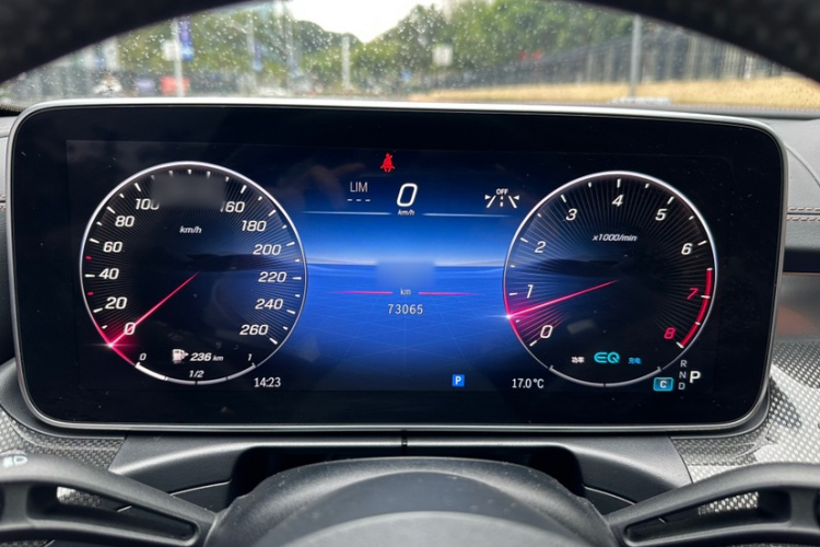 奔驰C级 2022款 改款 C 200 L 运动版中控内饰7008