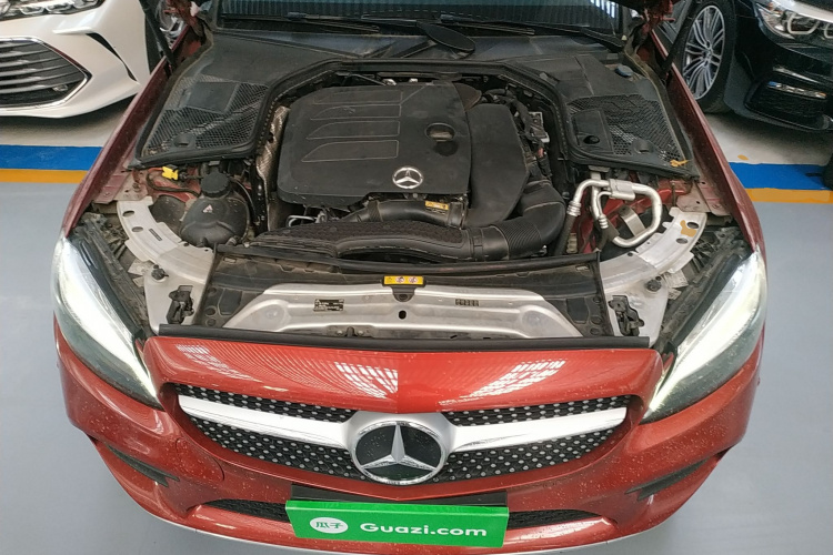 奔驰C级 2020款 改款 C 200 L 时尚型运动版机舱底盘24