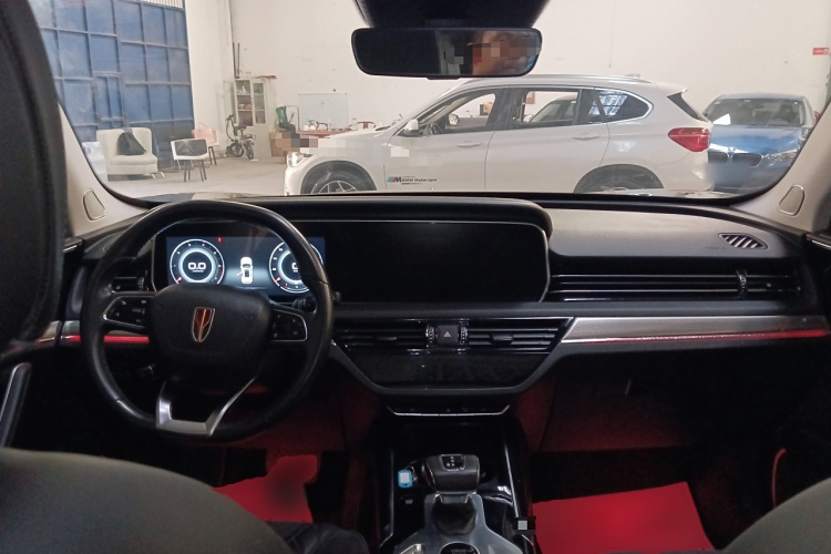 红旗HS5 2019款 2.0T 智联旗享四驱版中控内饰12