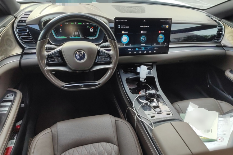 比亚迪 汉 2020款 EV 超长续航版尊贵型中控内饰7002