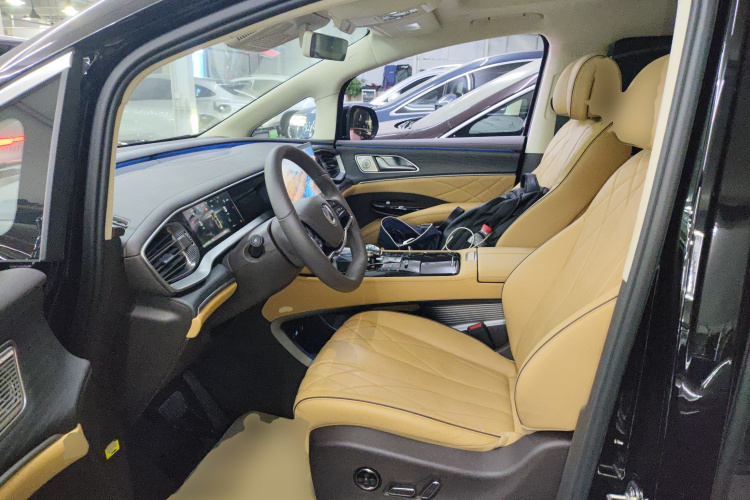 腾势D9 2024款 DM-i 980 四驱旗舰型中控内饰19