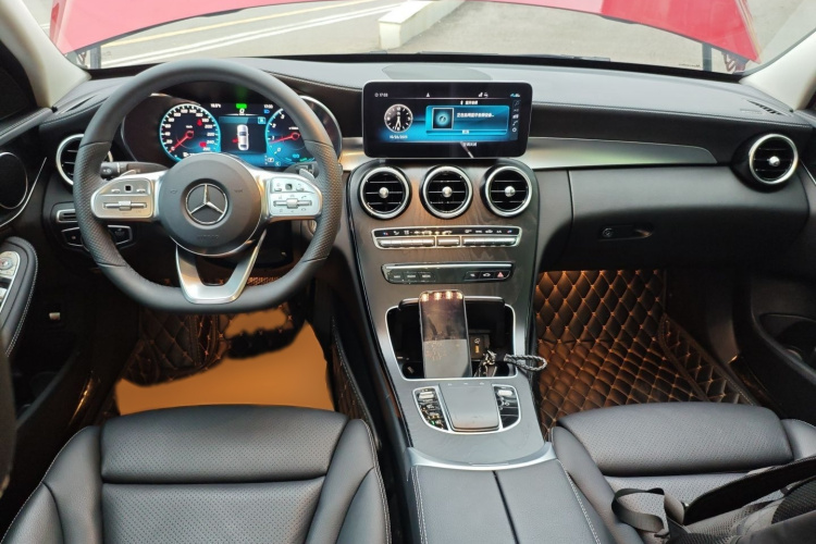 奔驰C级 2020款 改款 C 260 L 运动版中控内饰7002