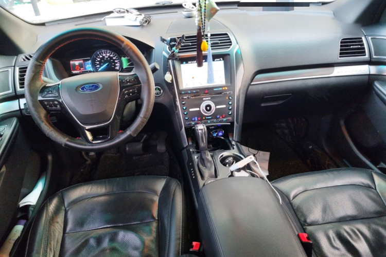 福特 探险者(进口) 2017款 2.3T 精英版中控内饰12