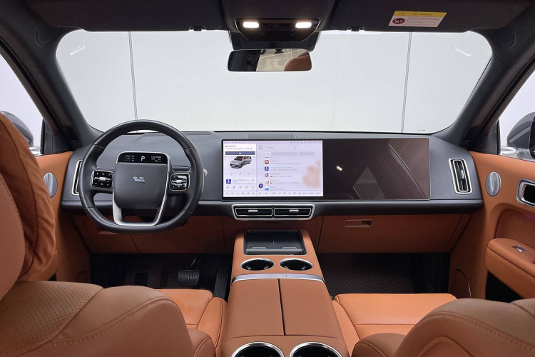 理想汽车 理想L9 2022款 Max中控内饰7002