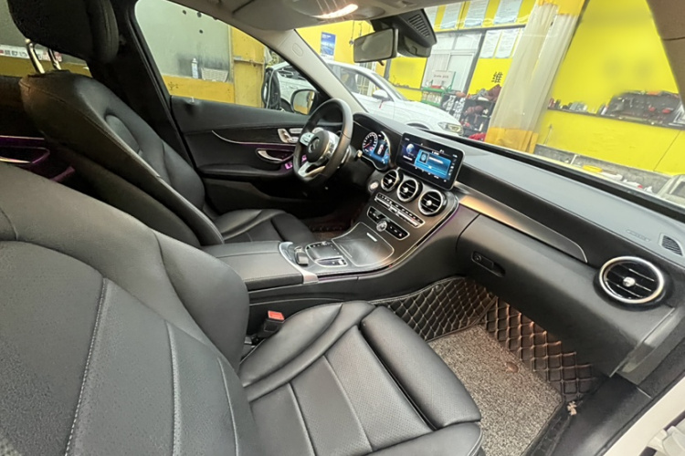 奔驰C级 2021款 C 260 L 运动星耀臻藏版中控内饰7009